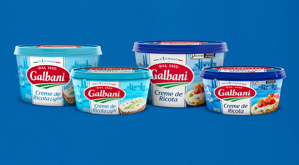 Banner Categoria de Produto - Cremes de Ricota