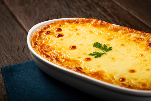 Escondidinho de Frango com Creme de Ricota