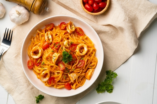 Linguine de Frutos do Mar