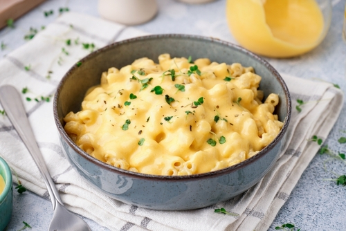 Mac and cheese com creme de ricota