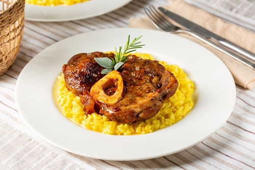 Risoto milanês