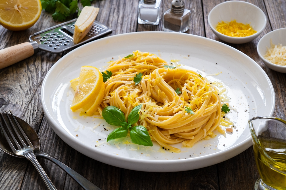 Linguine ao molho de limão siciliano: aprenda receita de massa italiana clássica