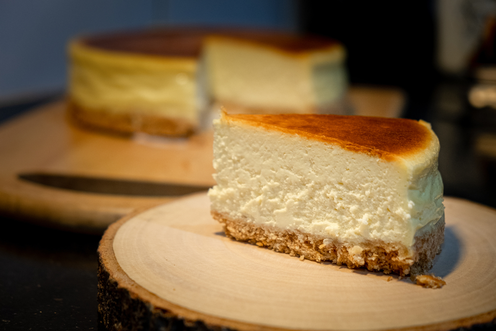 Cheesecake de parmesão