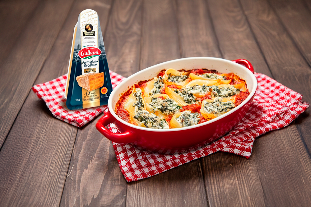 4 receitas de conchiglione recheado para quem ama essa massa