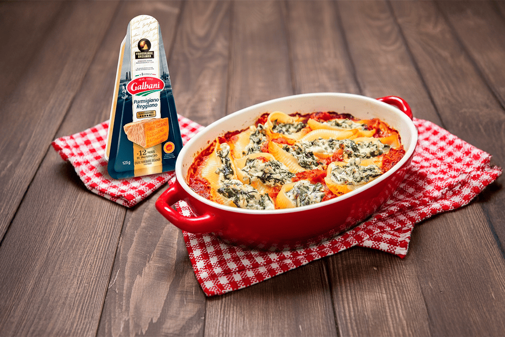 4 receitas de conchiglione recheado para quem ama essa massa