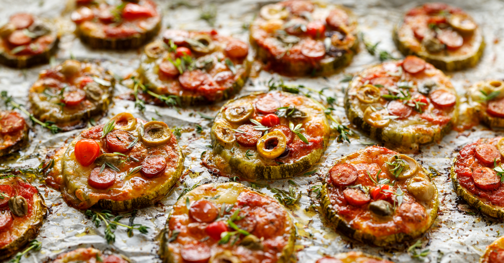 Mini pizza de abobrinha: receita leve e deliciosa para lanche ou jantar